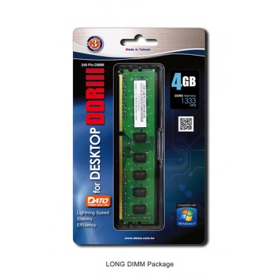 Ram DATO DDR3 2GB bus 1600MHz